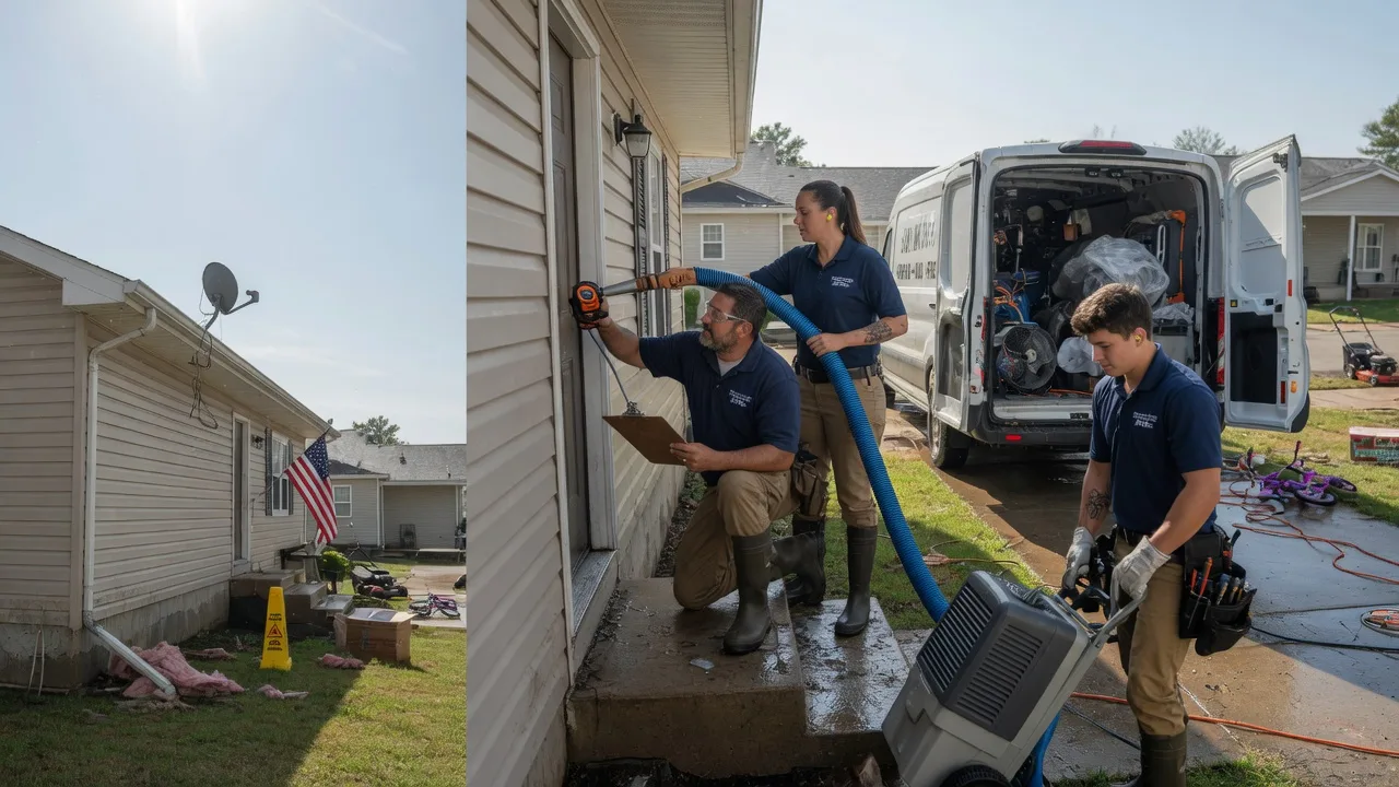 Ceiling Water Damage Restoration in Plainview, AR near me